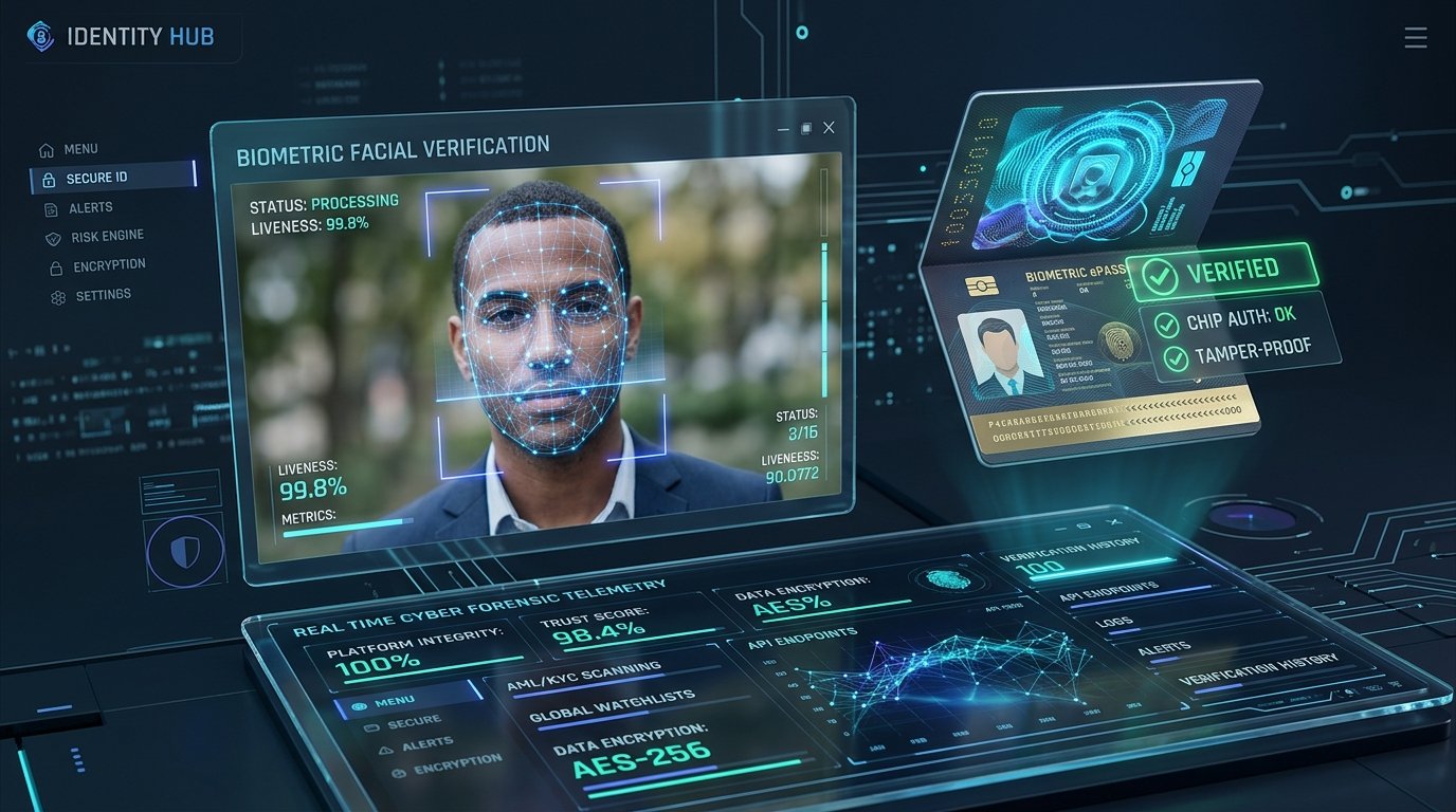 Biometric Facial Mesh Scan